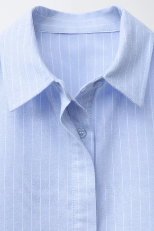 Рубашка SCHIFFLY с нижним краем- Заказать в России