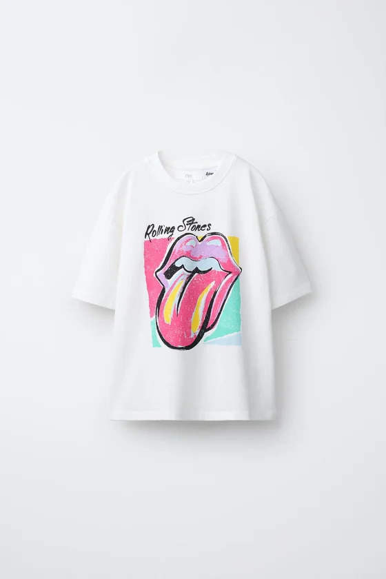 ФУТБОЛКА С ПРИНТОМ ROLLING STONES ©