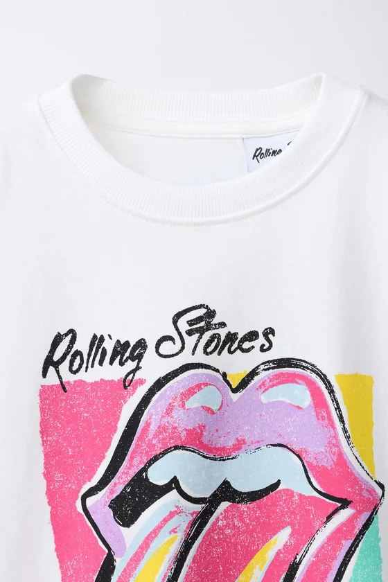 ФУТБОЛКА С ПРИНТОМ ROLLING STONES ©