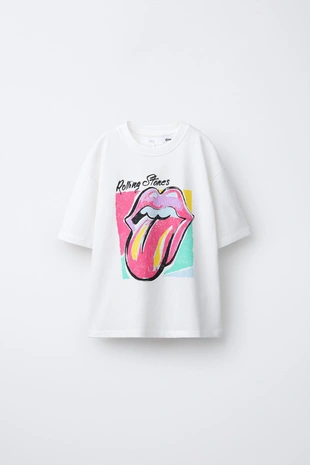 Футболка с принтом ROLLING STONES ©- Заказать в России