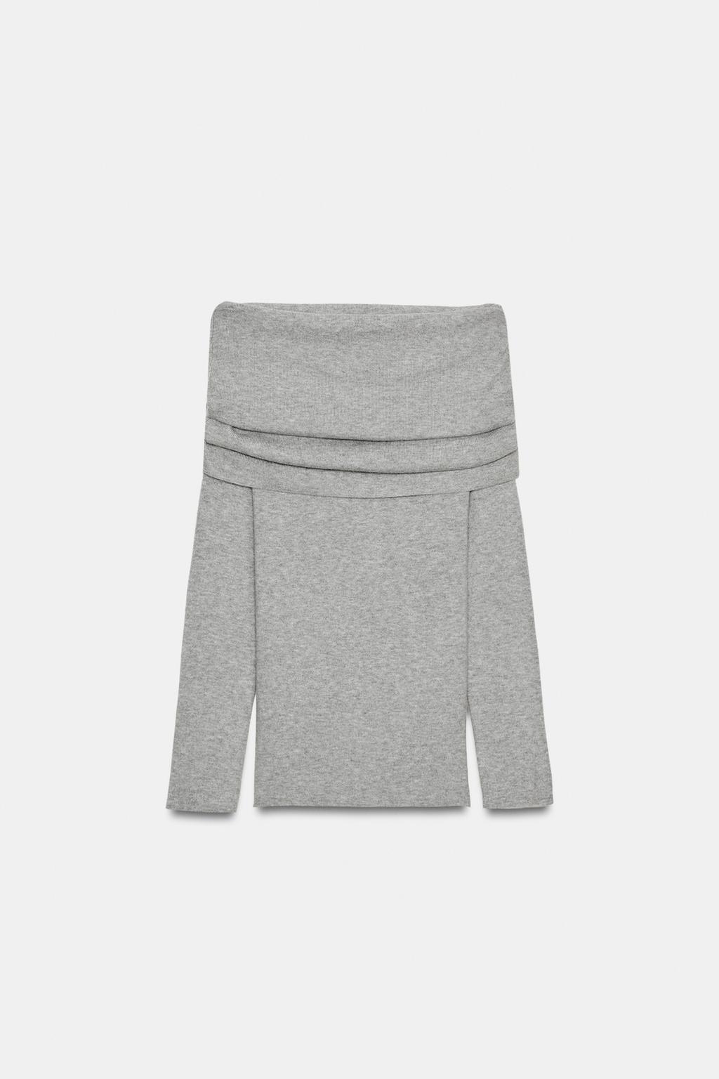 СВИТЕР С ОТКРЫТЫМИ ПЛЕЧАМИ