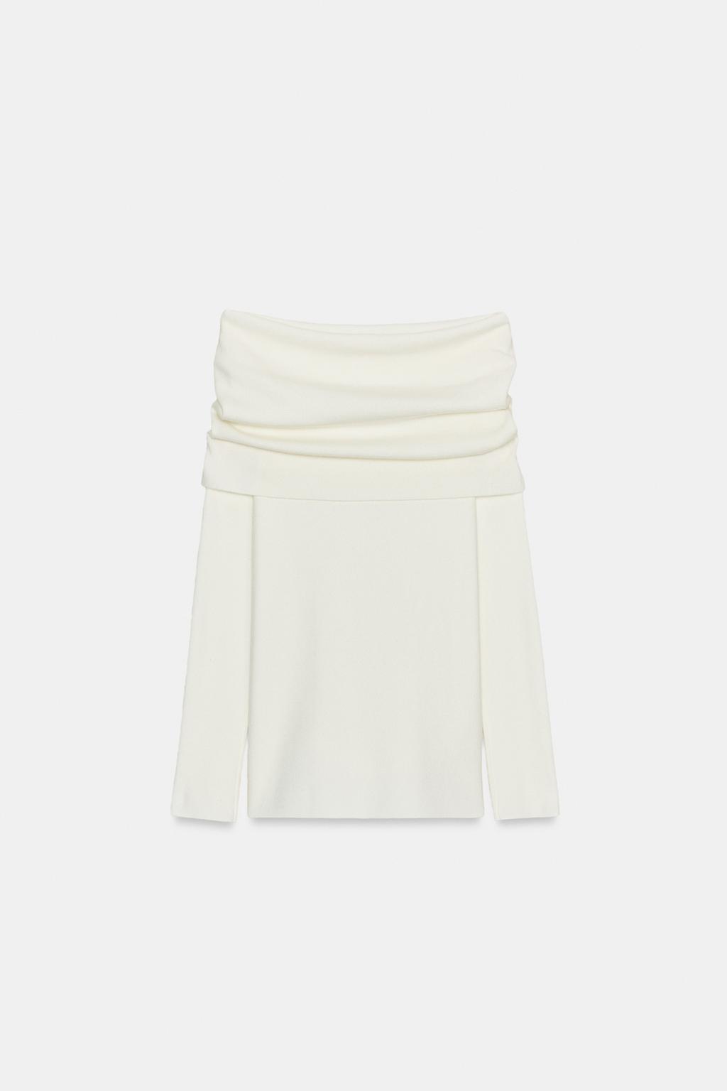 СВИТЕР С ОТКРЫТЫМИ ПЛЕЧАМИ