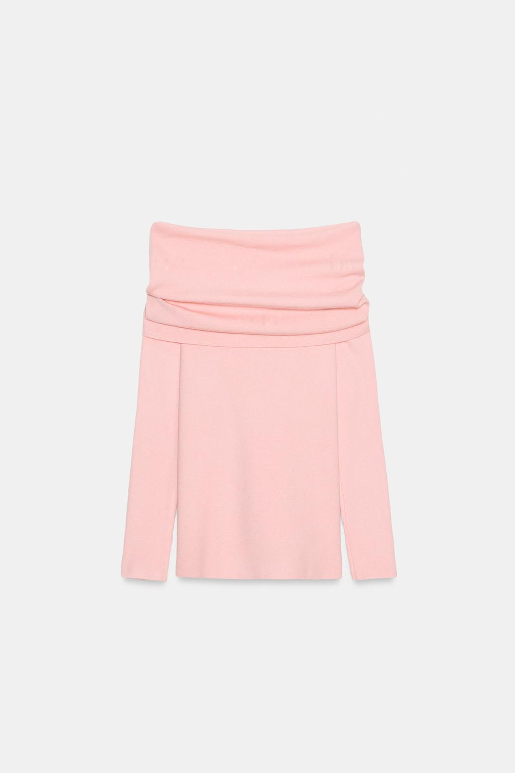 СВИТЕР С ОТКРЫТЫМИ ПЛЕЧАМИ