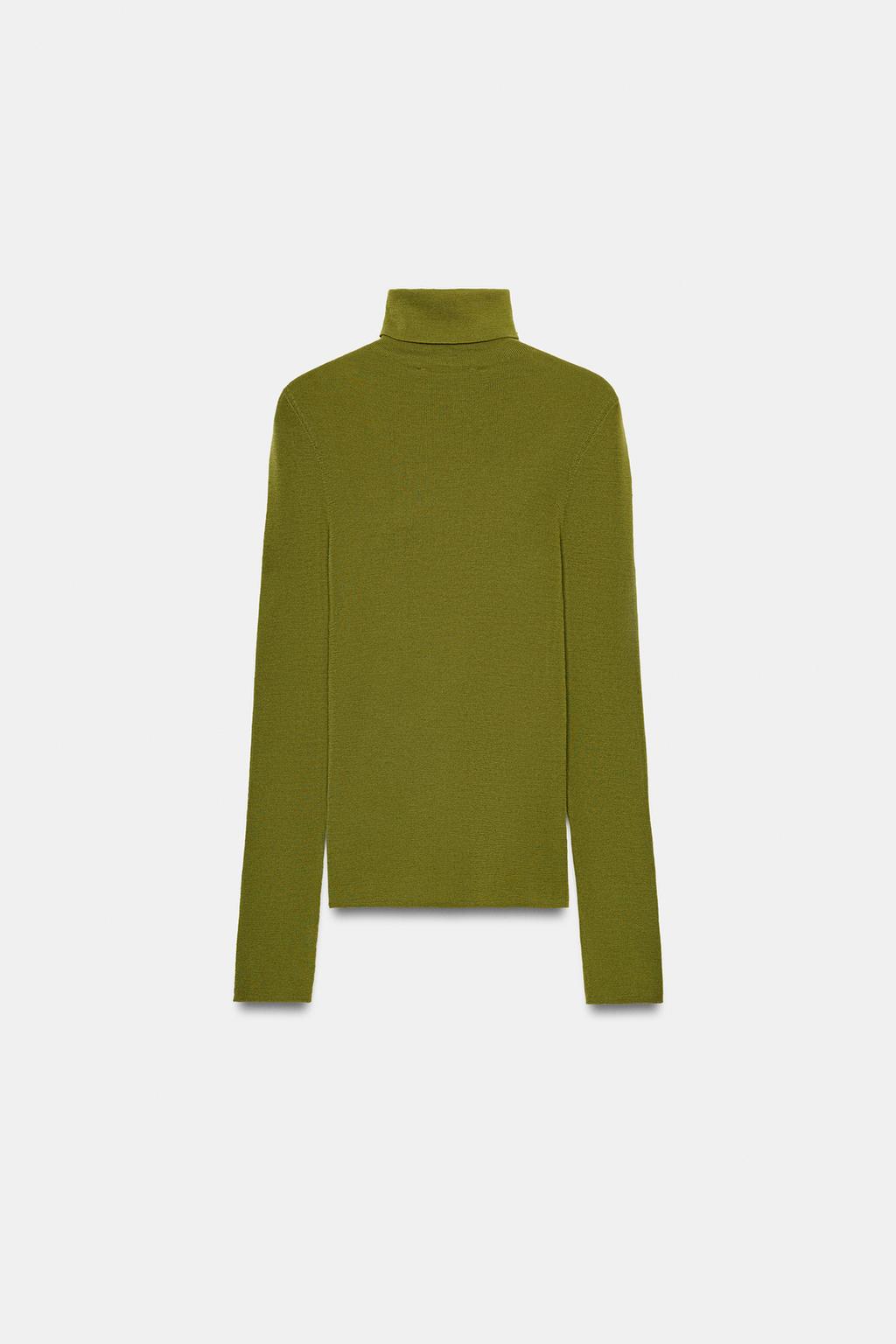 ТОНКИЙ СВИТЕР ИЗ 100% ШЕРСТИ