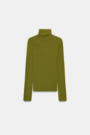 Тонкий свитер из 100% шерсти- Заказать в России