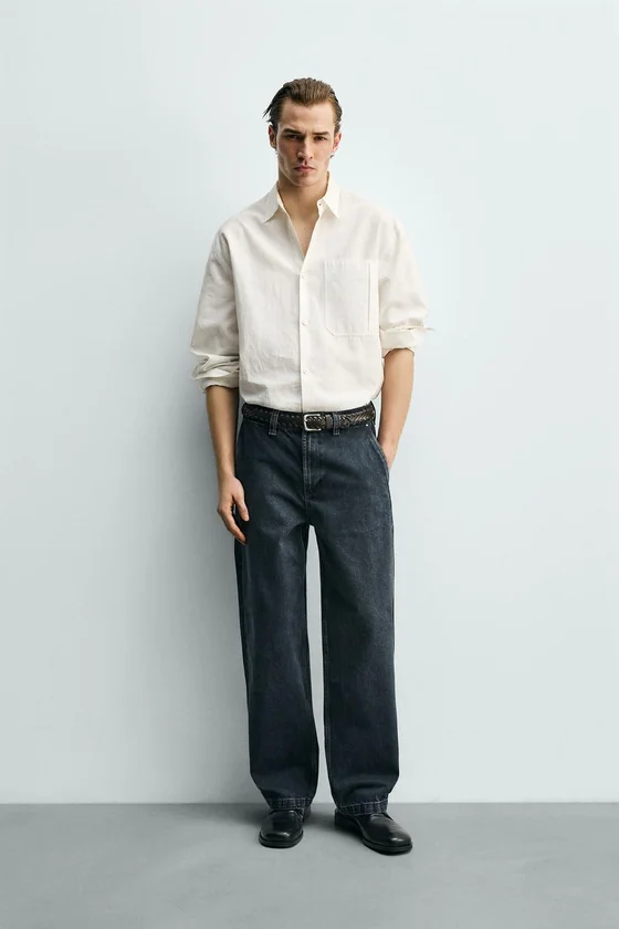 ДЖИНСОВЫЕ БРЮКИ ЧИНОС