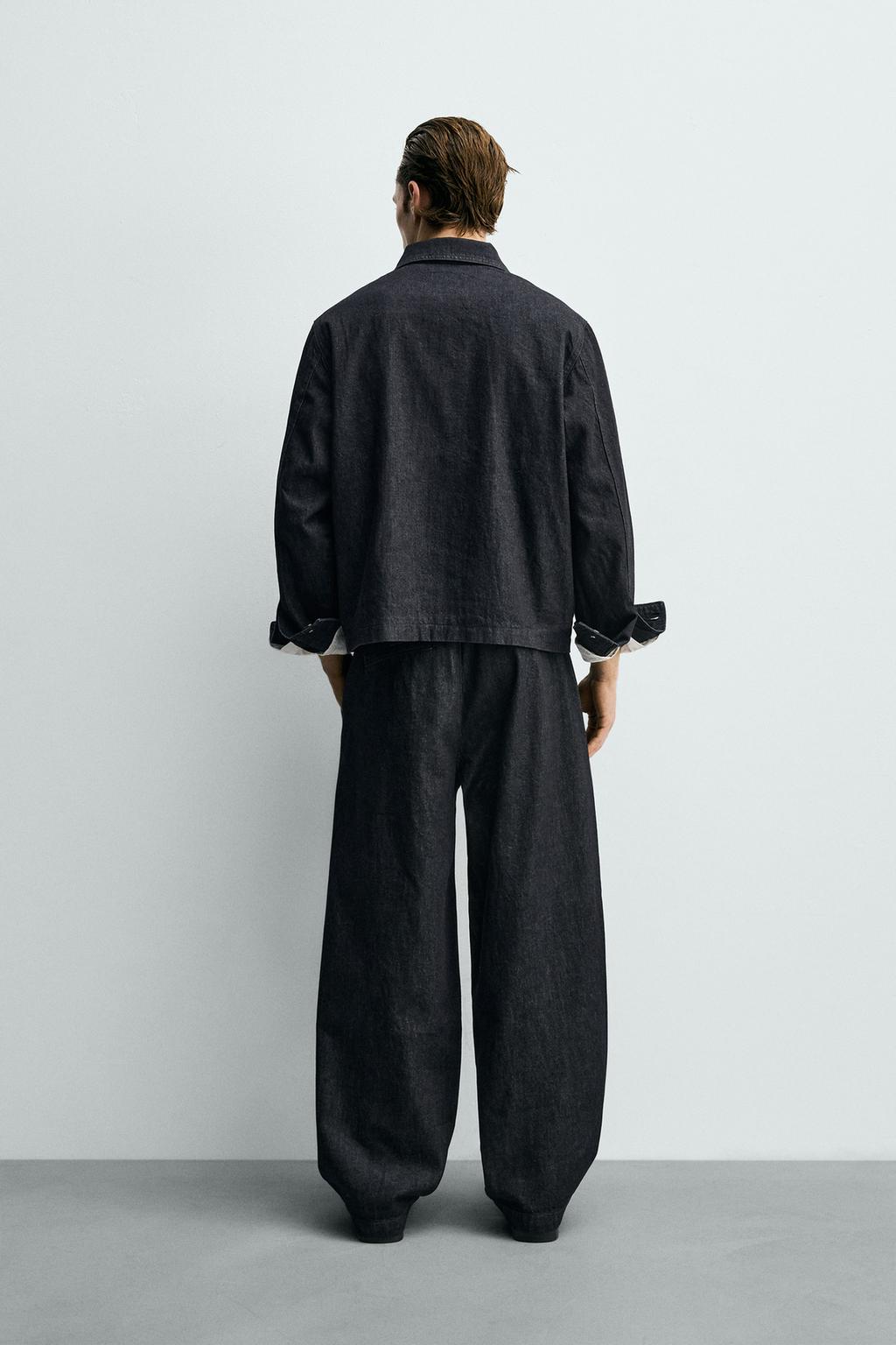 БРЮКИ CHINO ИЗ ДЕНИМА BARREL FIT