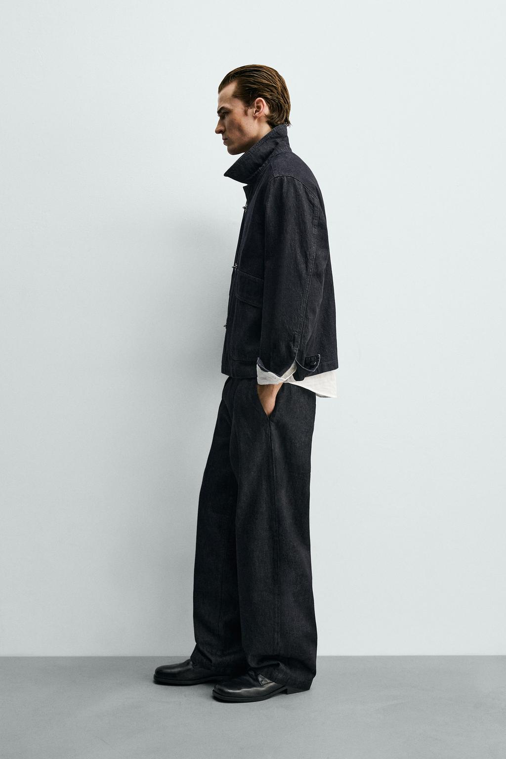 БРЮКИ CHINO ИЗ ДЕНИМА BARREL FIT