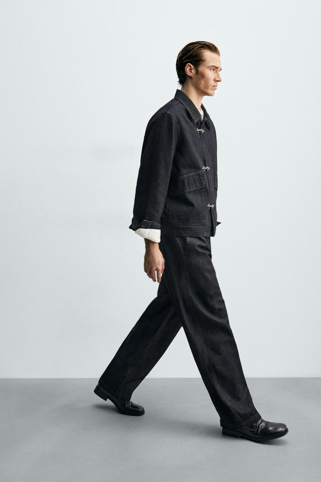 БРЮКИ CHINO ИЗ ДЕНИМА BARREL FIT