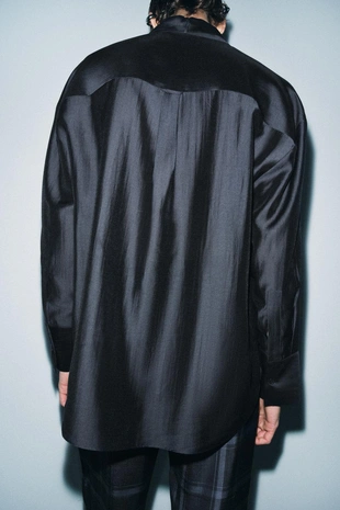 Рубашка с карманами и завязками — ZW COLLECTION