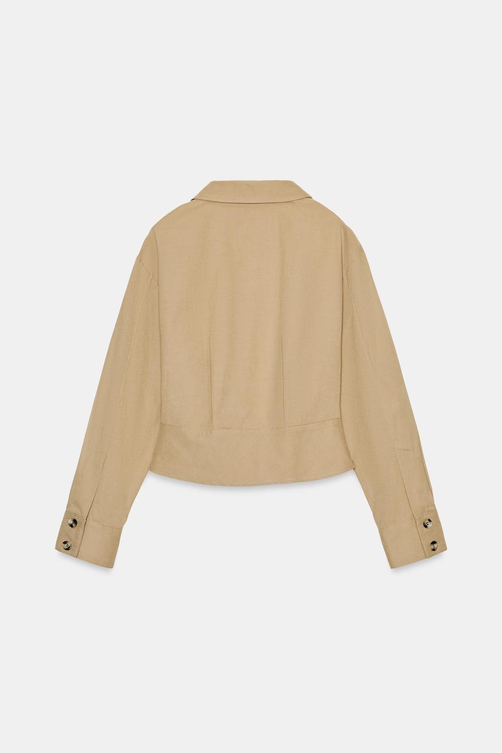 ПРИТАЛЕННАЯ РУБАШКА ИЗ МЯГКОЙ ТКАНИ