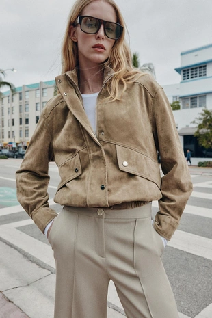 Брюки кюлоты с декоративной строчкой- Заказать в России