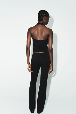 Брюки FLARE из интерлока- Заказать в России