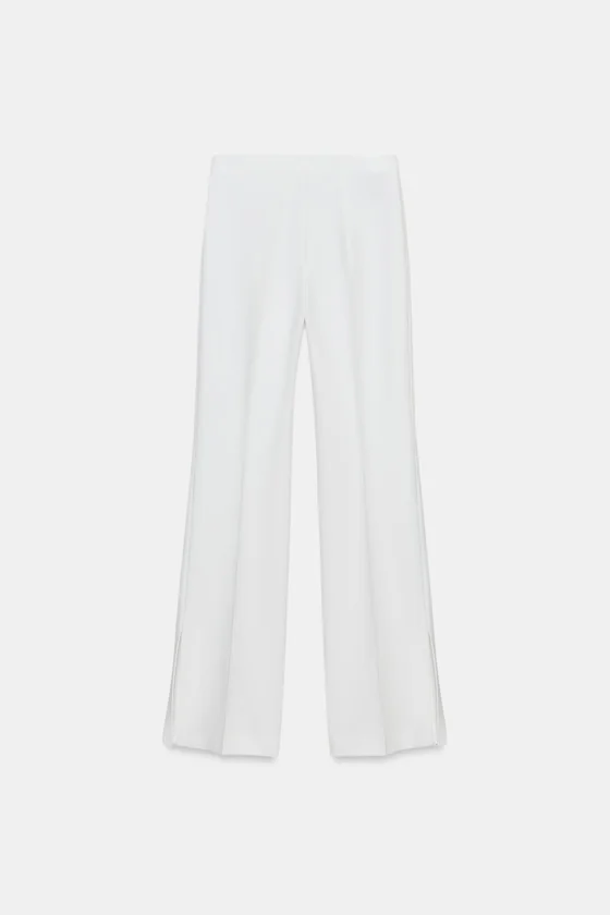 РАСКЛЕШЕННЫЕ БРЮКИ С РАЗРЕЗАМИ коллекция Zara «ZW»