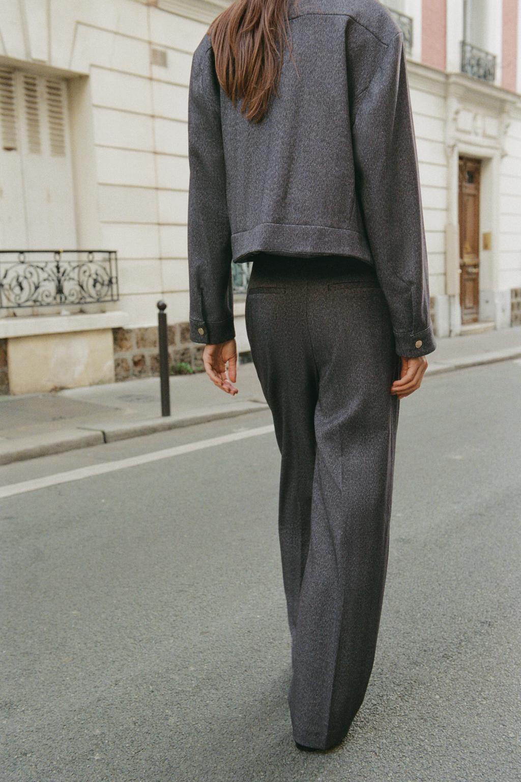 ПРЯМЫЕ БРЮКИ В ЕЛОЧКУ