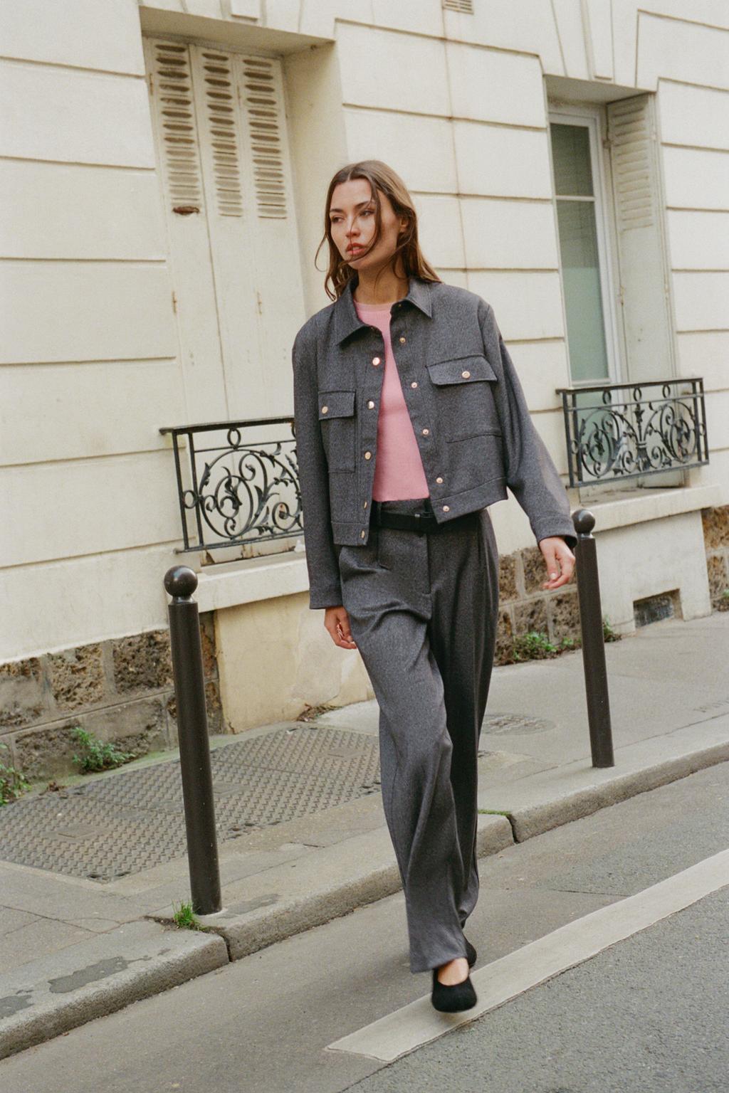 ПРЯМЫЕ БРЮКИ В ЕЛОЧКУ