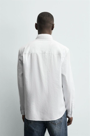 Рубашка из мягкого хлопка- Заказать в России