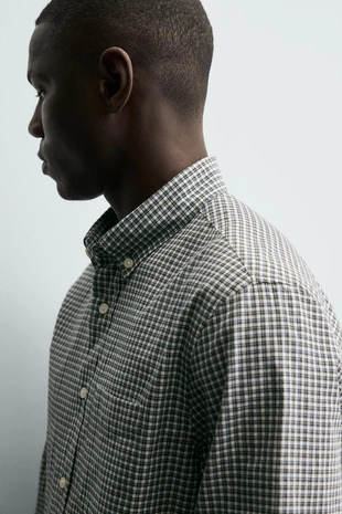 Рубашка из мягкого хлопка- Заказать в России