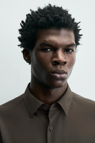 Рубашка SLIM FIT- Заказать в России