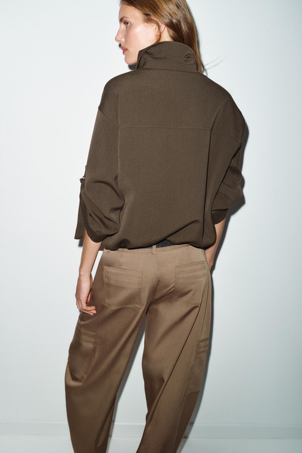 БОМБЕР С ПОДВЕРНУТЫМИ РУКАВАМИ