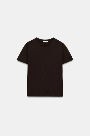 Хлопковая футболка в стиле рустик- Заказать в России