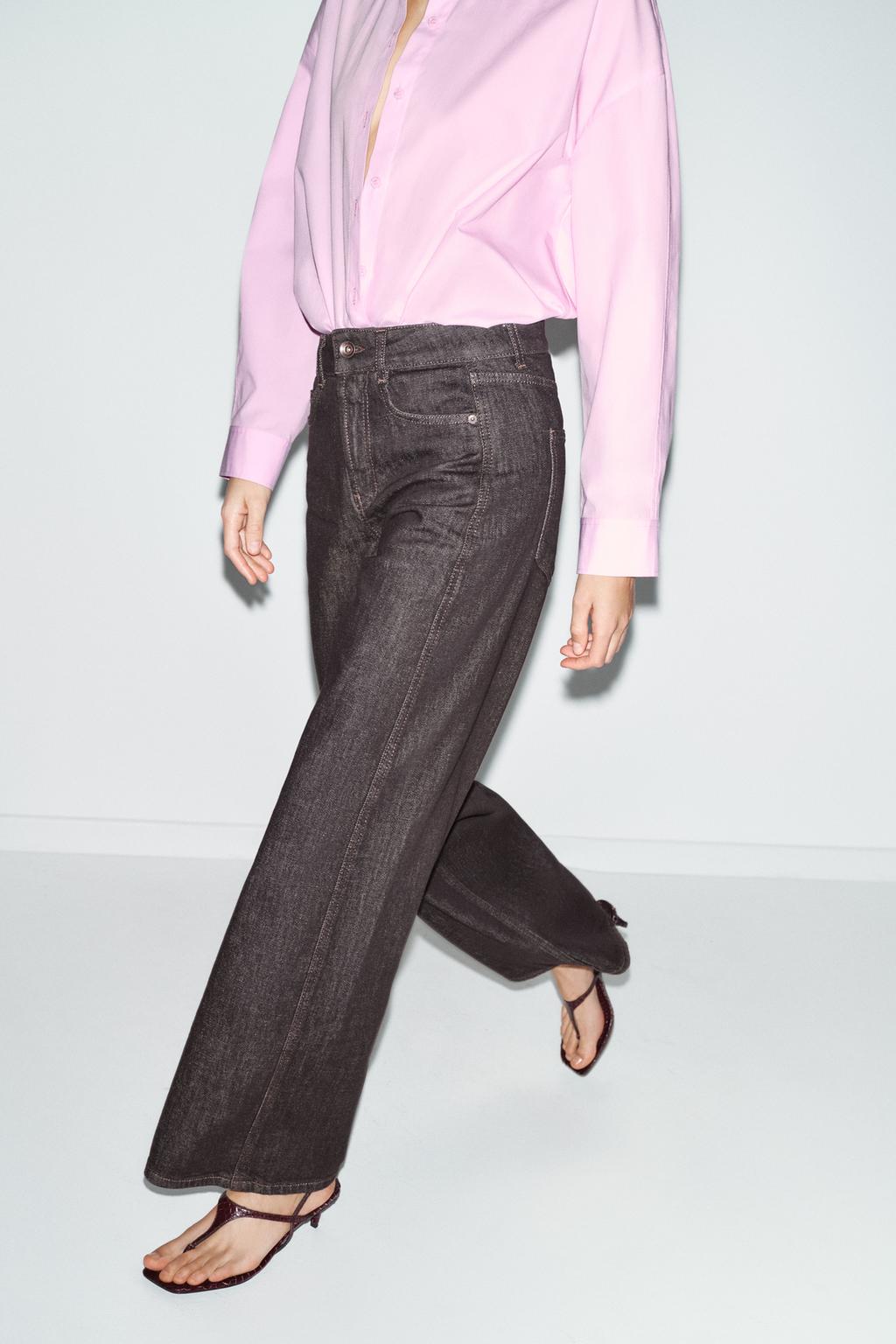 ДЖИНСЫ Z1975 СВОБОДНОГО ПРЯМОГО КРОЯ СО СРЕДНЕЙ ПОСАДКОЙ