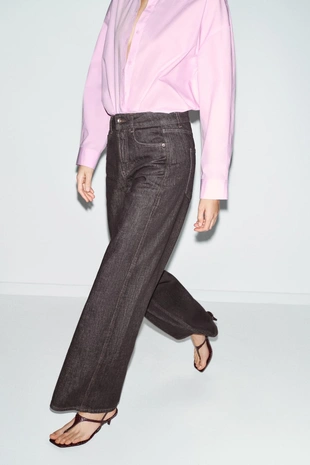 Джинсы Z1975 свободного прямого кроя со средней посадкой- Заказать в России