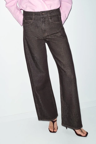 Джинсы Z1975 свободного прямого кроя со средней посадкой- Заказать в России