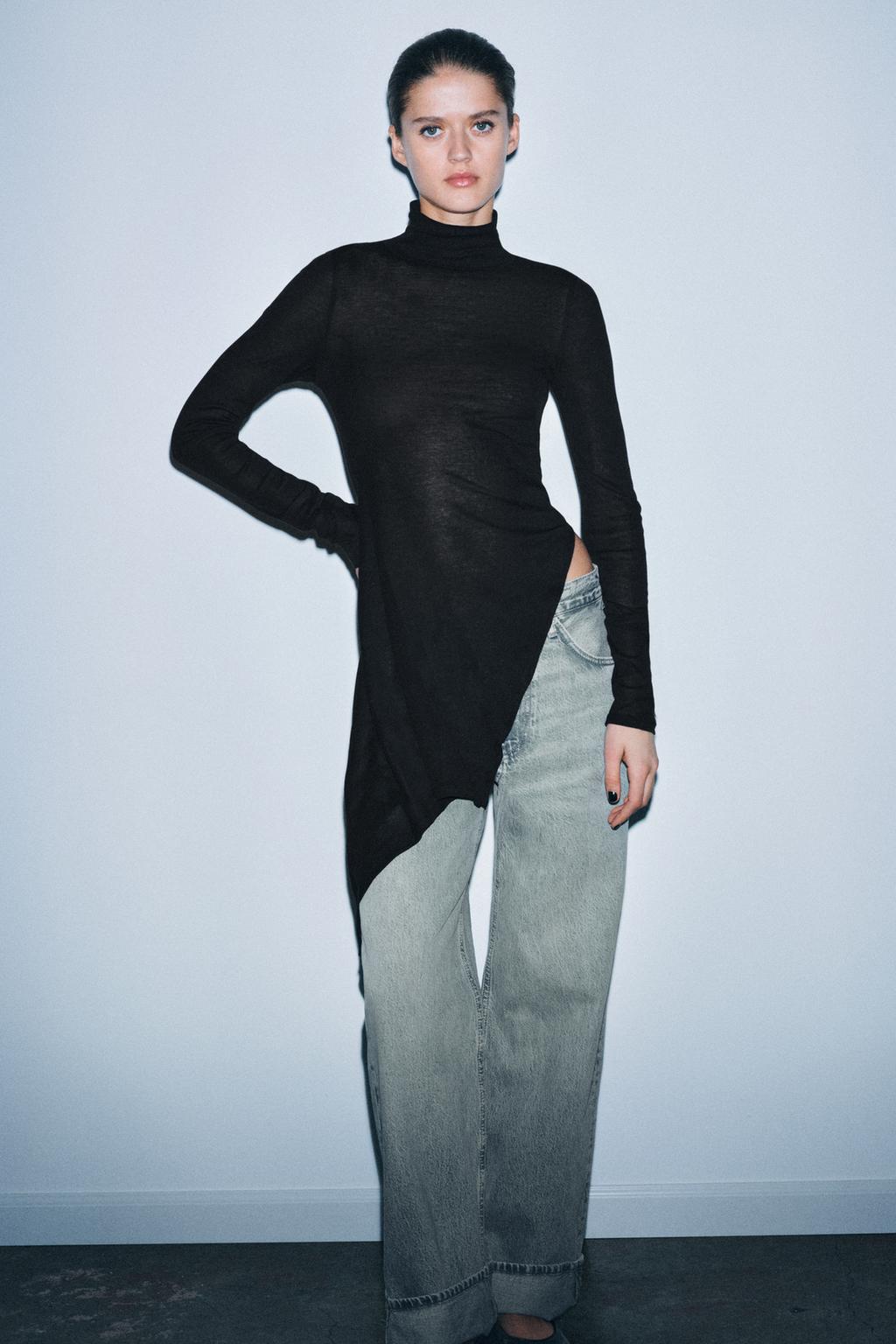 ТОП АСИММЕТРИЧНОГО КРОЯ ИЗ ХЛОПКА SUPIMA®