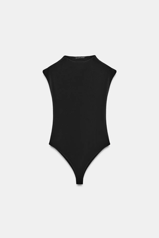 Боди с вырезами из эластичной ткани- Заказать в России