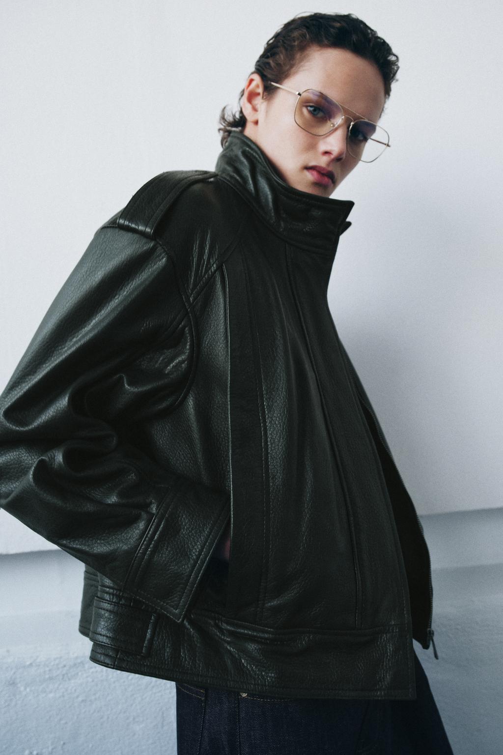 БОМБЕР ИЗ КОЖИ — ZW COLLECTION LIMITED EDITION