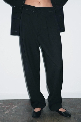 Брюки с декоративной строчкой — ZW COLLECTION LIMITED EDITION- Заказать в России