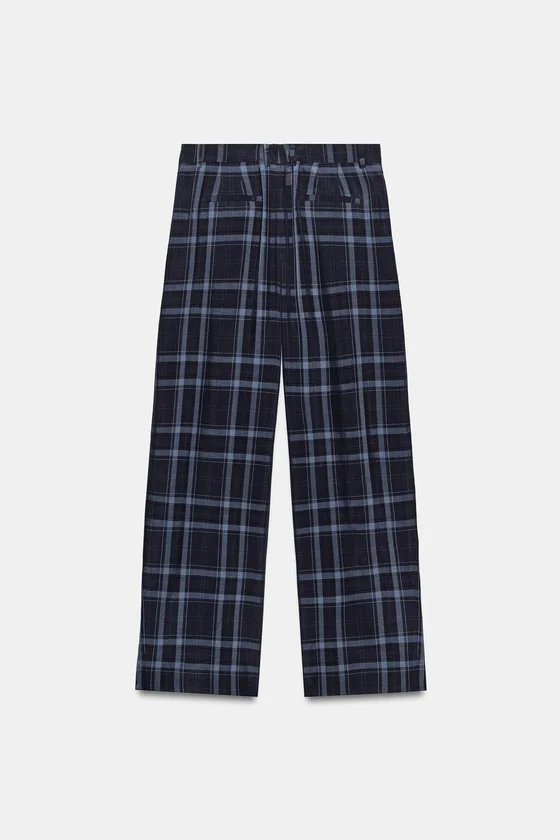 БРЮКИ  В КЛЕТКУ — коллекция Zara «ZW»