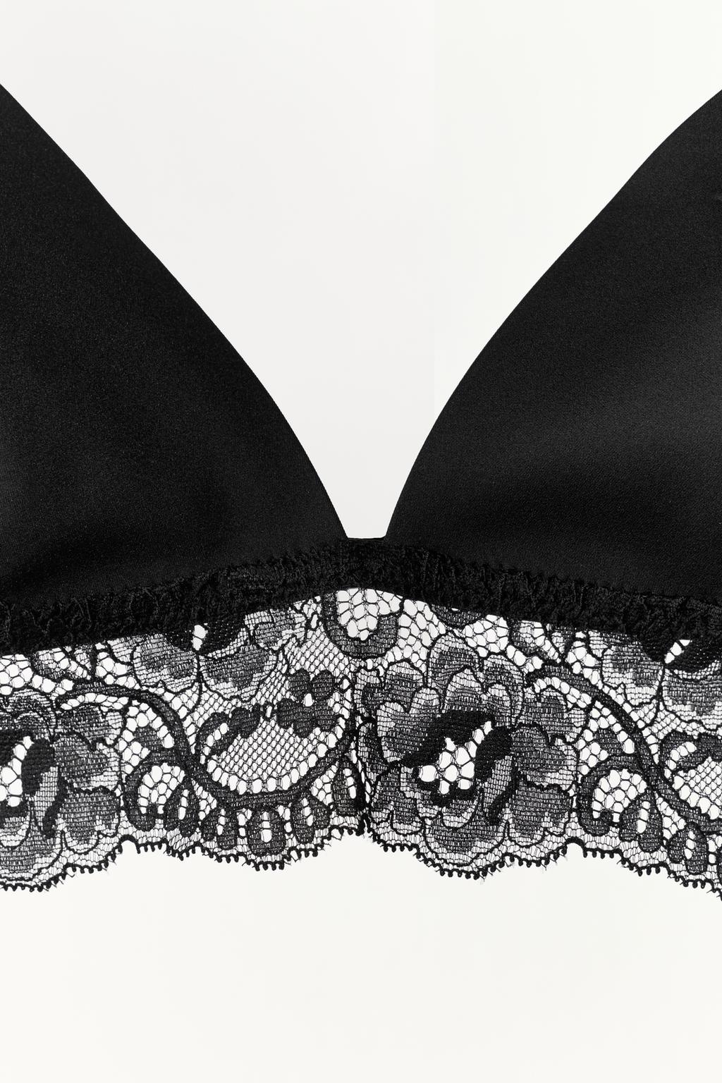 БРАЛЕТТ С ПОЛИАМИДНЫМ КРУЖЕВОМ