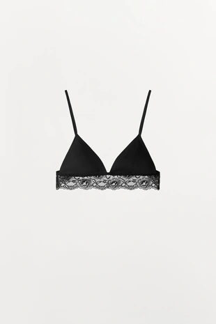 Бралетт с полиамидным кружевом- Заказать в России