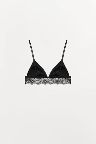Бралетт с полиамидным кружевом- Заказать в России