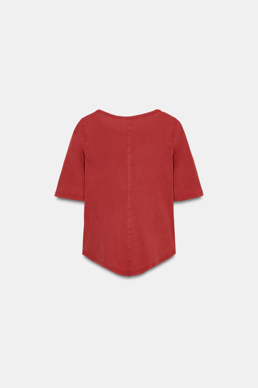 ФУТБОЛКА С ЭФФЕКТОМ ПОТЕРТОСТИ