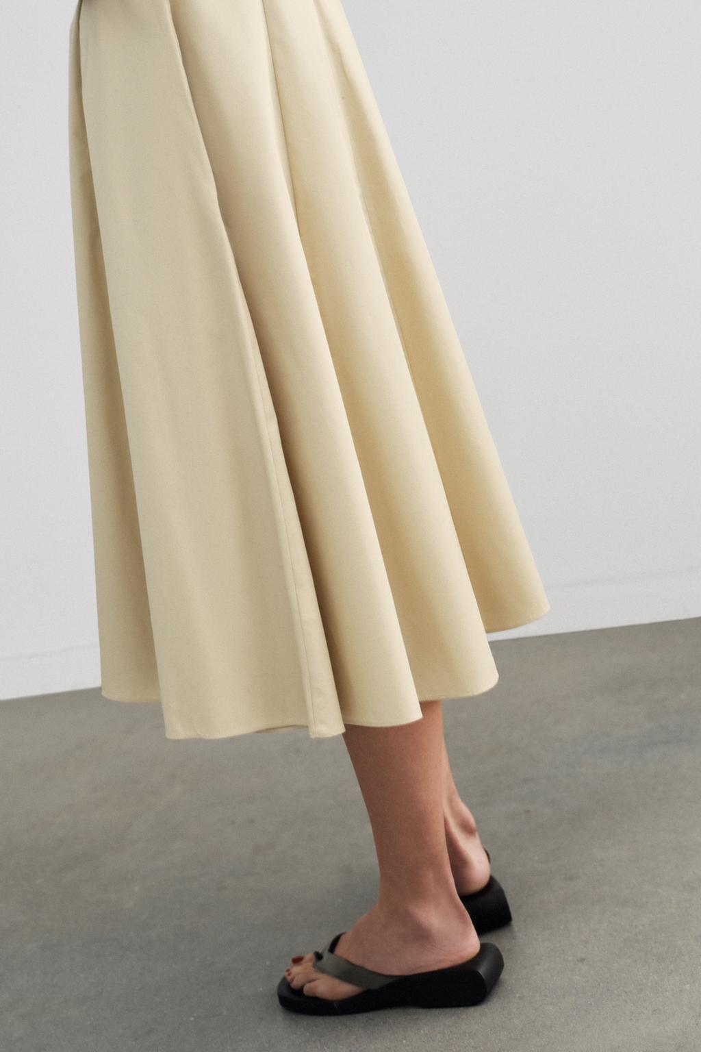 ПЛАТЬЕ МИДИ ИЗ ГАБАРДИНА