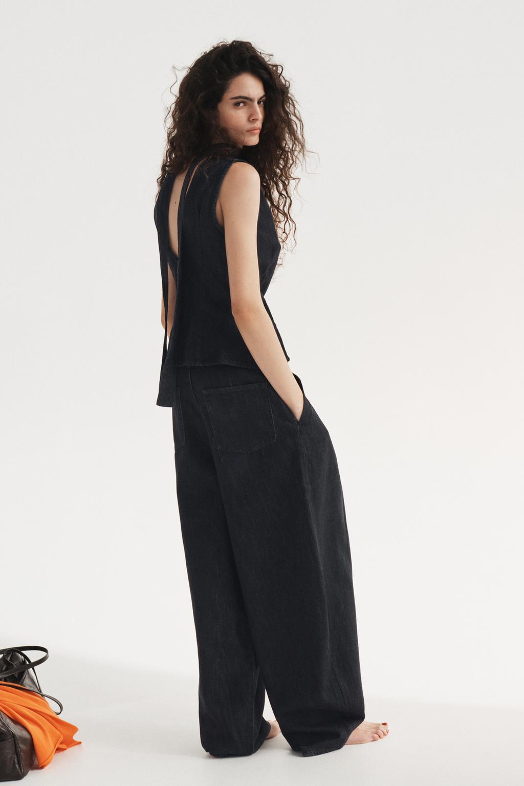 ДЖИНСЫ TRF BAGGY СО СРЕДНЕЙ ПОСАДКОЙ