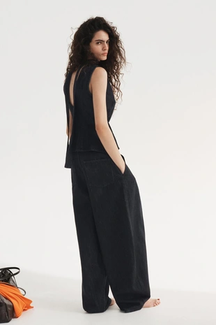 Джинсы TRF BAGGY со средней посадкой- Заказать в России