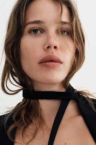 Короткое платье с завязками- Заказать в России