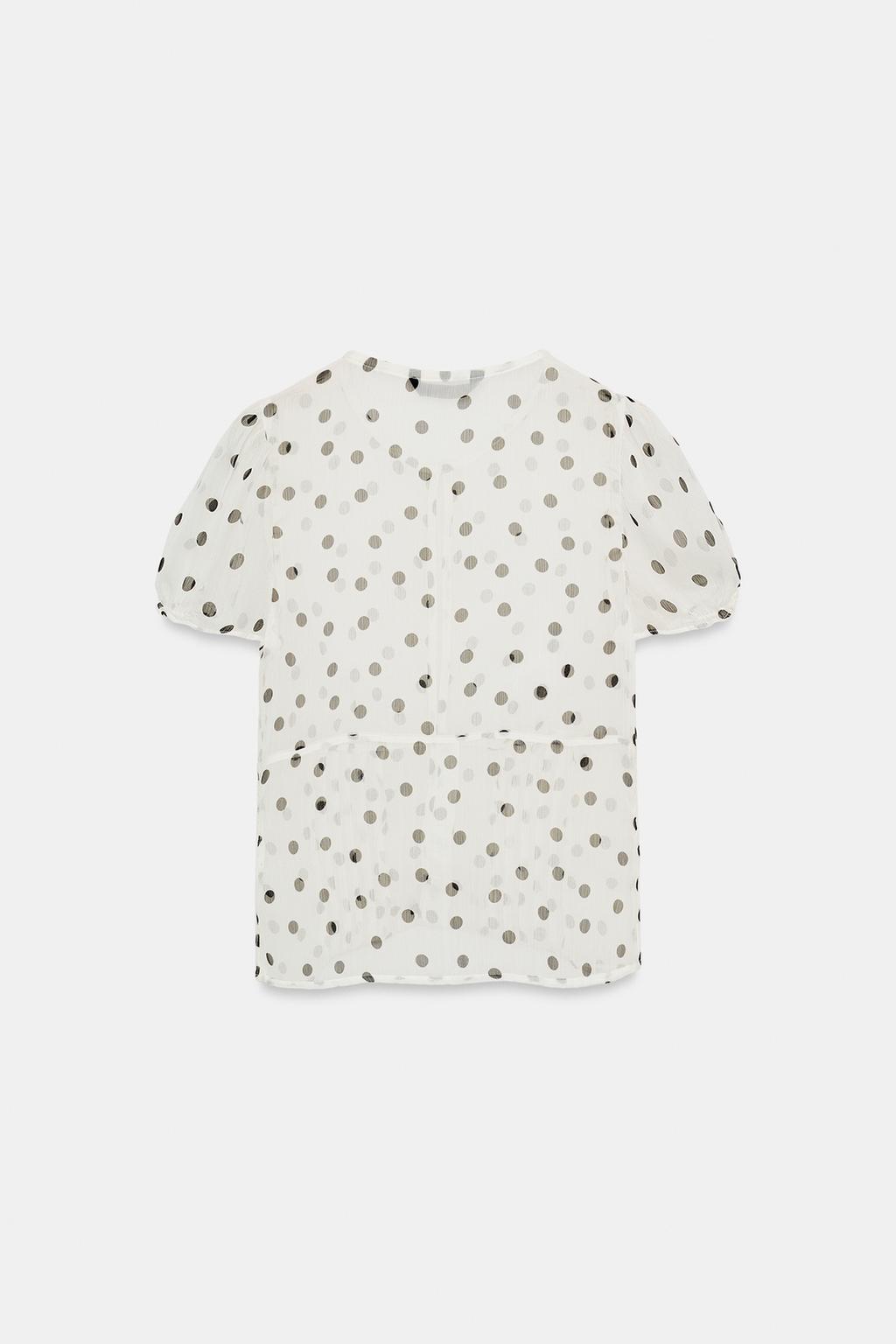 ТОП ИЗ ПОЛУПРОЗРАЧНОГО ЖОРЖЕТА