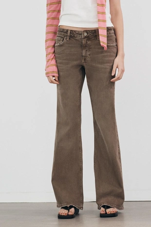 Джинсы TRF BOOTCUT с низкой посадкой- Заказать в России