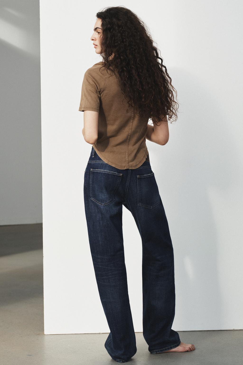 ДЖИНСЫ TRF BAGGY TAPERED С НИЗКОЙ ПОСАДКОЙ