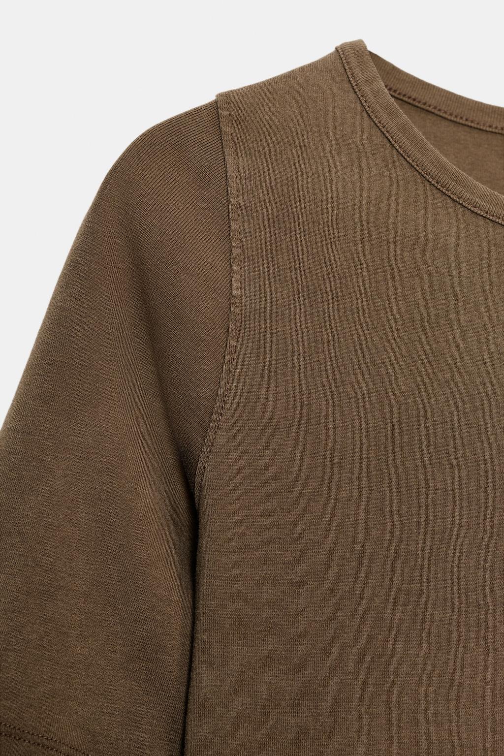 ФУТБОЛКА С ЭФФЕКТОМ ПОТЕРТОСТИ