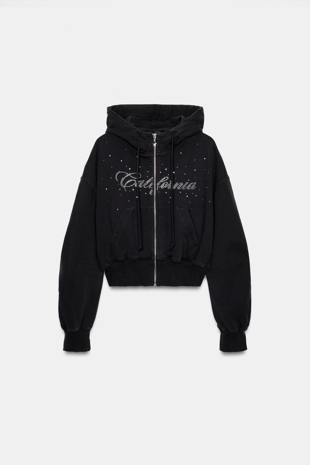 ТОЛСТОВКА С БЛЕСТЯЩЕЙ НАДПИСЬЮ