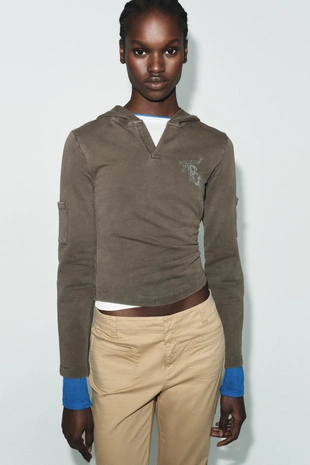 Топ с капюшоном BRATZ®- Заказать в России