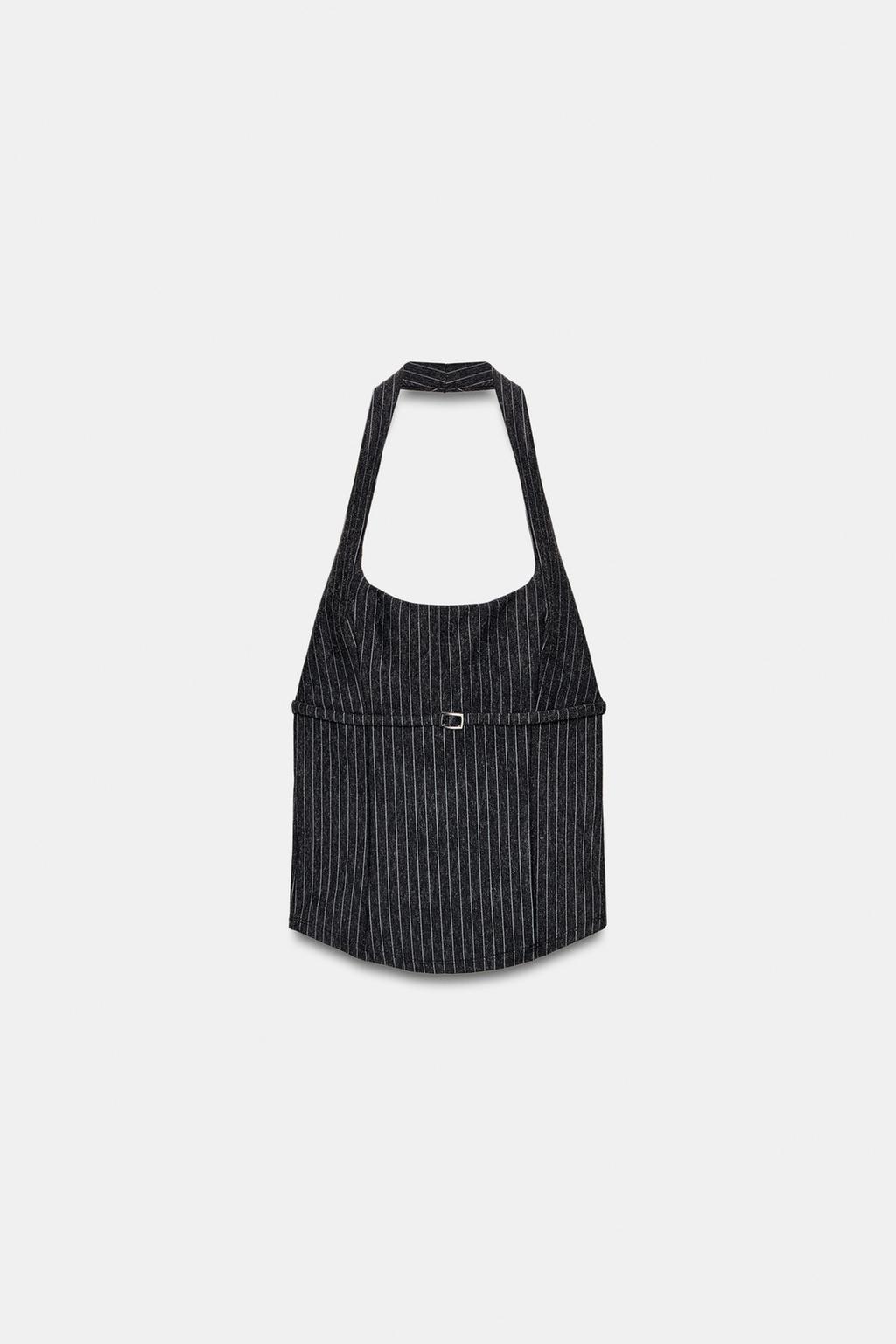 ТОП ХАЛТЕР ИЗ ТРИКОТАЖА ИНТЕРЛОК