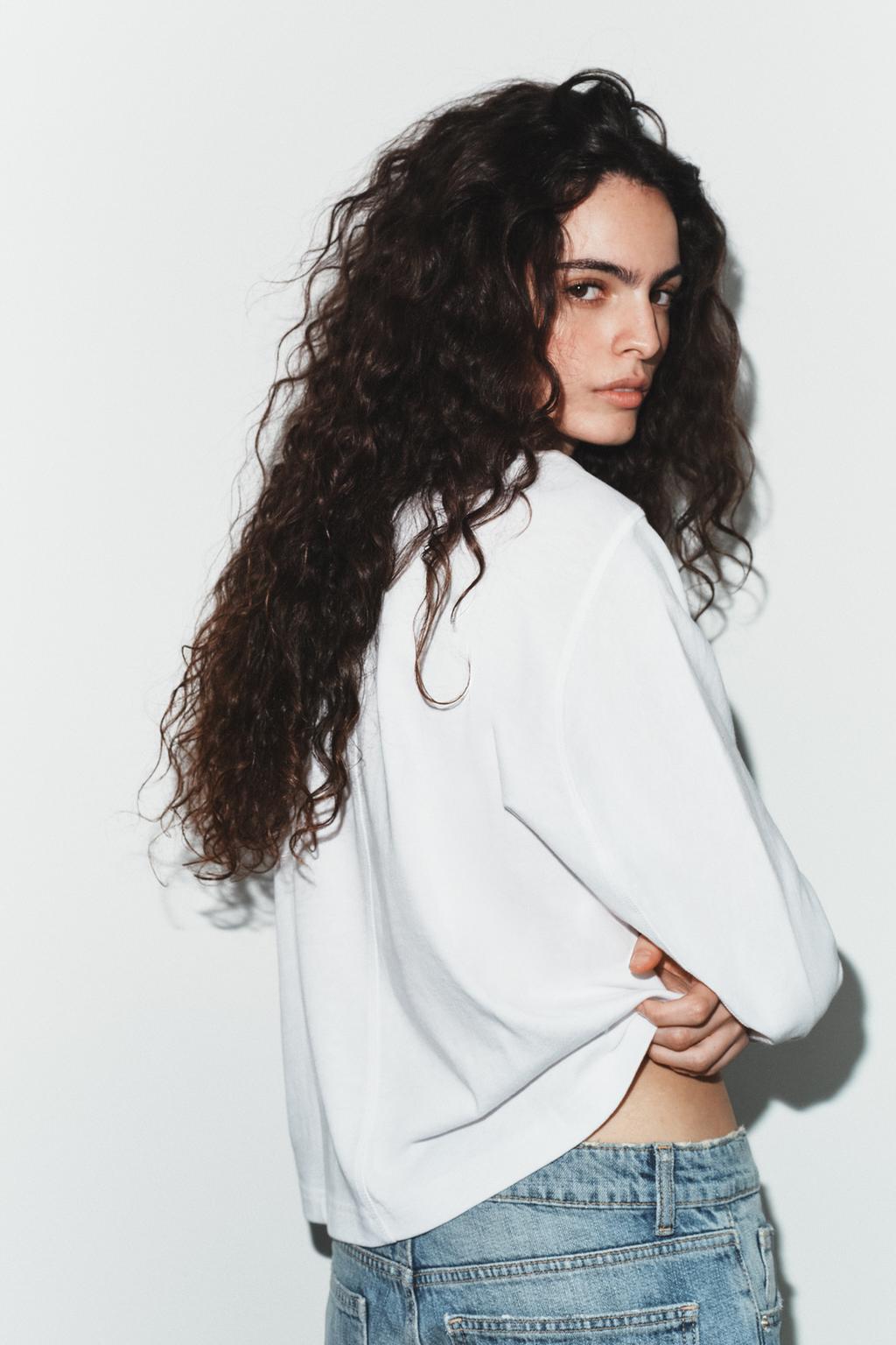 ФУТБОЛКА С ДЛИННЫМИ РУКАВАМИ И ШВОМ