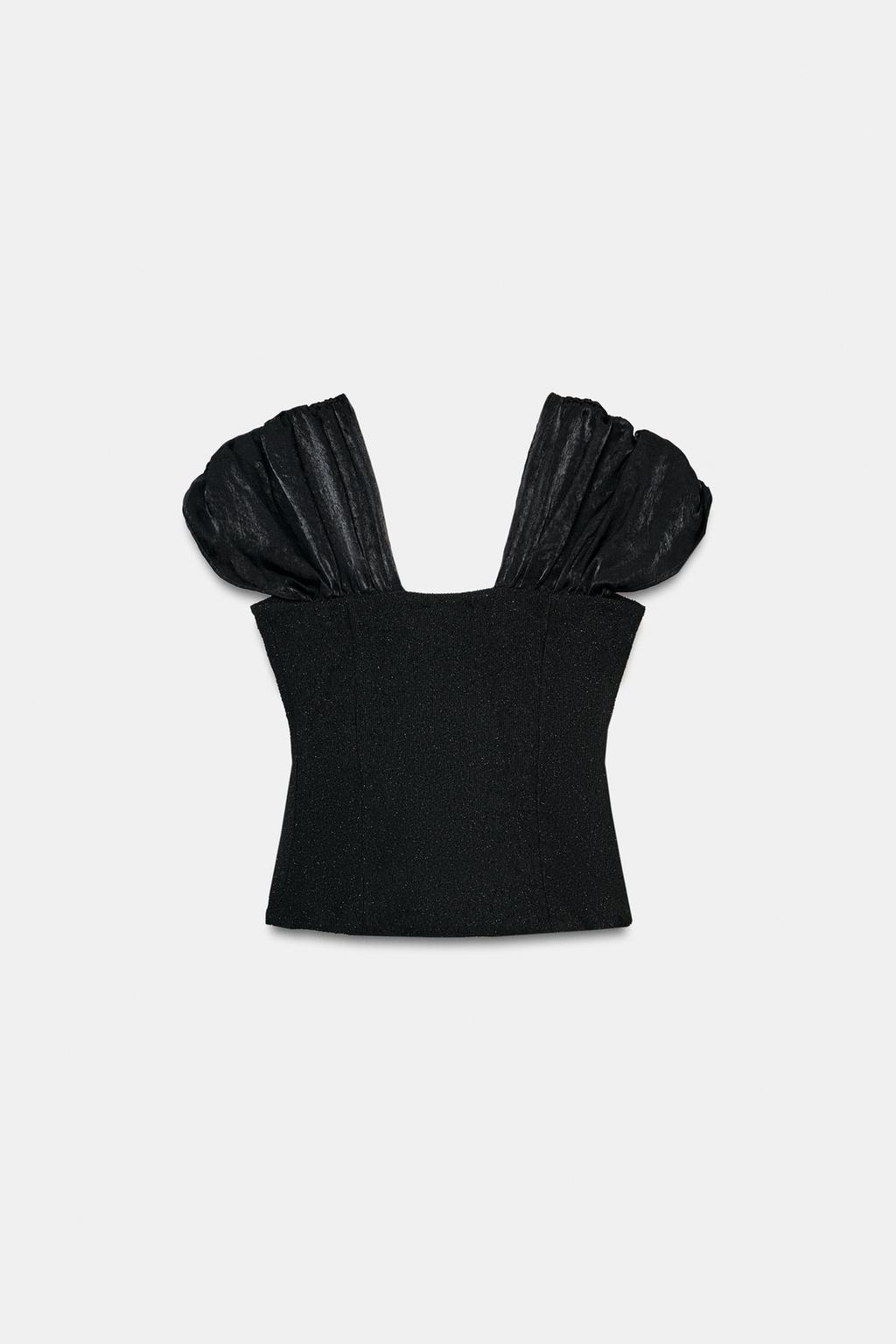 ТОП ИЗ БУКЛИРОВАННОЙ ТКАНИ